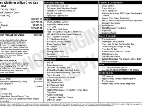 New 2026 Jeep Gladiator Willys image 2