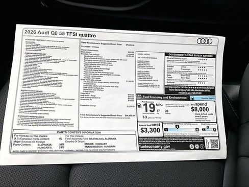 New 2026 Audi Q8 Premium Plus image 14