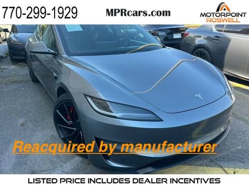 Used 2024 Tesla Model 3 Performance AWD/4WD image 1