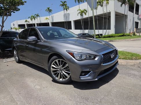 Used 2023 INFINITI Q50 Luxe w/ Cargo Package RWD image 1