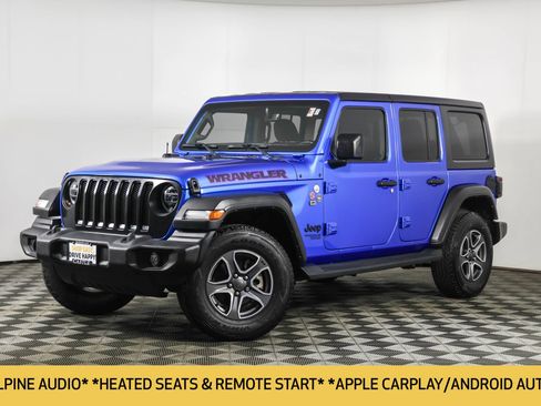 Used 2021 Jeep Wrangler Unlimited Sport AWD/4WD image 2