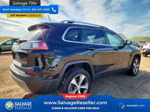 Used 2020 Jeep Cherokee Limited w/ Technology Group AWD/4WD image 4