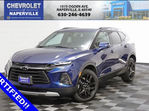 Used 2022 Chevrolet Blazer LT w/ LPO, Black Grille Bar Package image 1