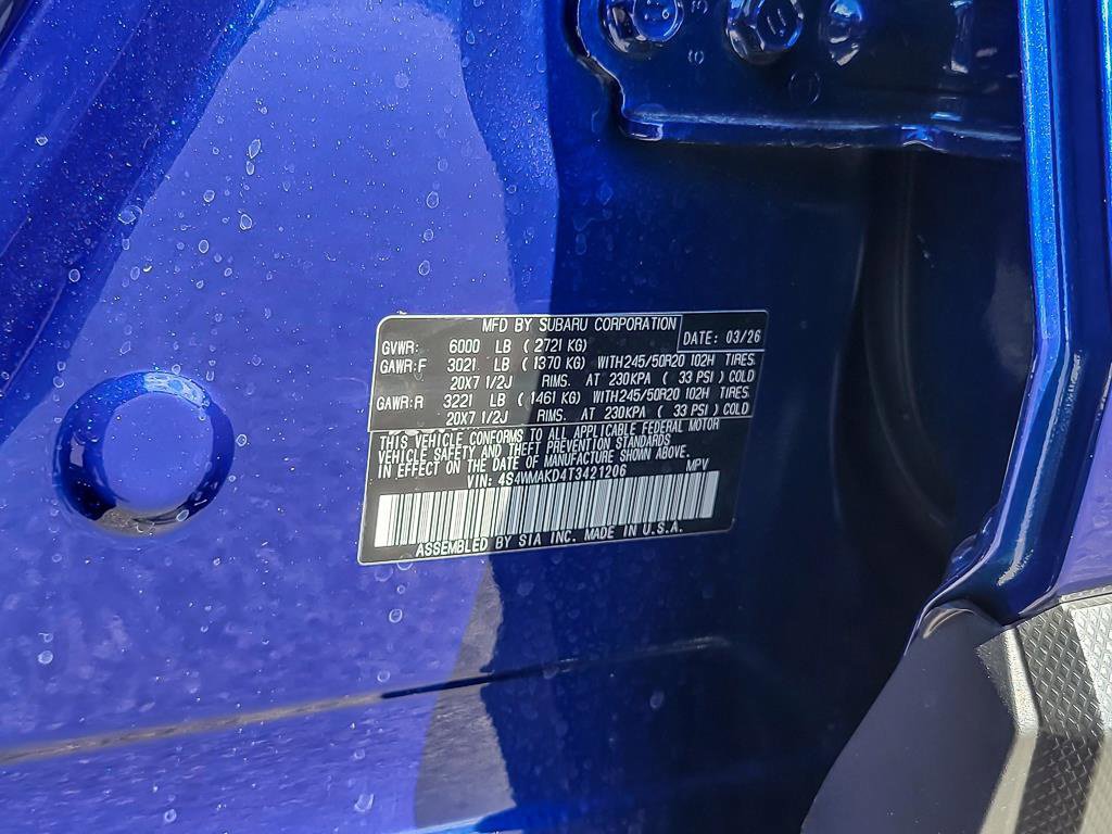 Certified 2026 Subaru Ascent Touring AWD/4WD image 30