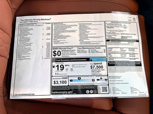 New 2027 BMW X7 M60i AWD/4WD image 20