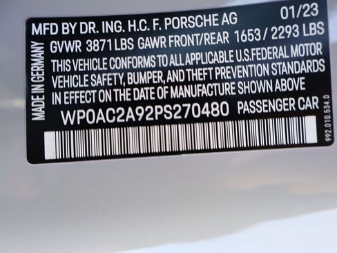 Certified 2023 Porsche 911 GT3 RWD image 38