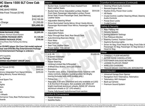 Used 2017 GMC Sierra 1500 SLT w/ SLT Premium Package AWD/4WD image 29