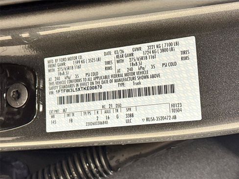 New 2026 Ford F150 XLT w/ Equipment Group 302A MID AWD/4WD image 30
