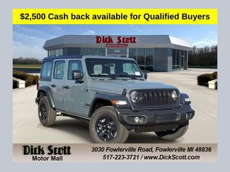 New 2026 Jeep Wrangler Unlimited Sport AWD/4WD 360° Tour
