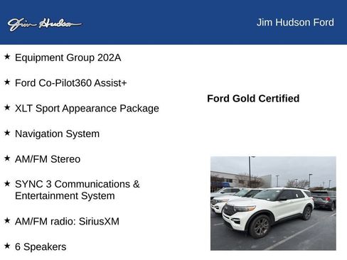 Certified 2023 Ford Explorer XLT w/ Equipment Group 202A image 8