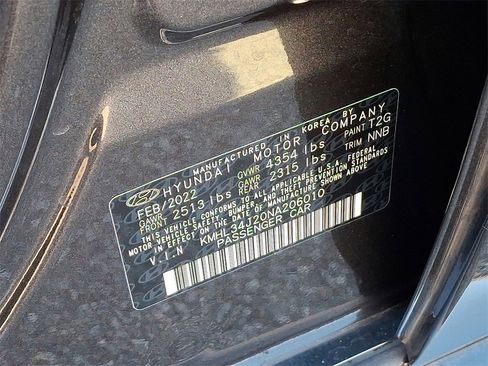 Used 2022 Hyundai Sonata Limited w/ Preferred Accessory Package image 29