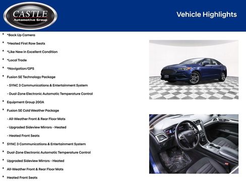 Used 2018 Ford Fusion SE w/ Fusion SE Technology Package image 4