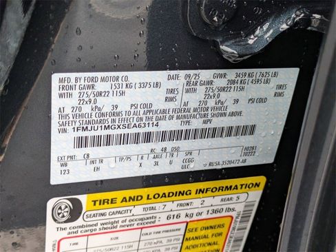 New 2025 Ford Expedition Platinum image 52