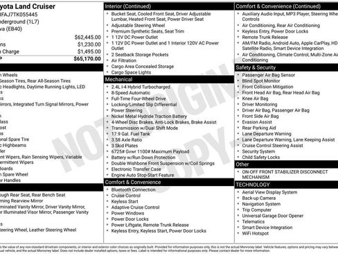 Used 2026 Toyota Land Cruiser image 32