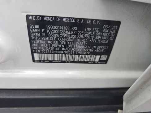 Certified 2024 Honda HR-V Sport image 33