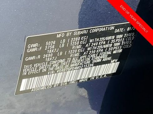 Used 2021 Subaru Outback Touring XT image 25