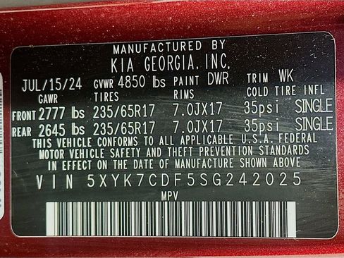 Certified 2025 Kia Sportage X-Pro AWD/4WD image 35