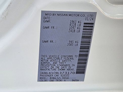 Used 2024 Nissan Altima 2.5 SR FWD image 22