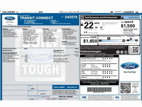 Used 2018 Ford Transit Connect XL image 2