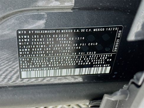 New 2026 Volkswagen Tiguan S image 27