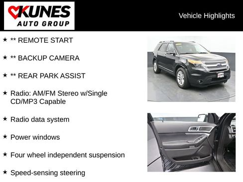 Used 2015 Ford Explorer XLT w/ Equipment Group 201B FWD image 2