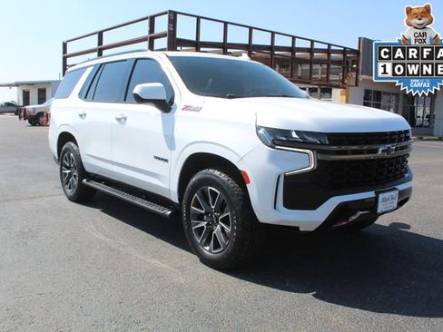Used 2021 Chevrolet Tahoe Z71 w/ Rear Media and Nav Package AWD/4WD image 1