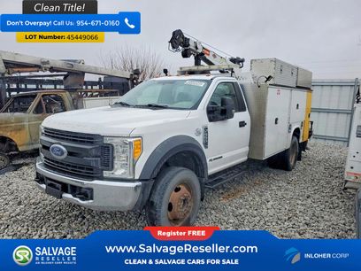 Used 2017 Ford F550 4x4 Regular Cab Super Duty