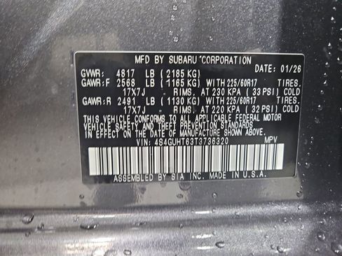 New 2026 Subaru Crosstrek 2.5i Wilderness AWD/4WD image 26
