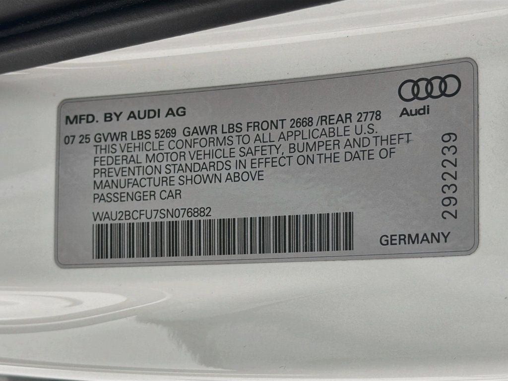 Used 2025 Audi A5 2.0T Premium Plus AWD/4WD image 32