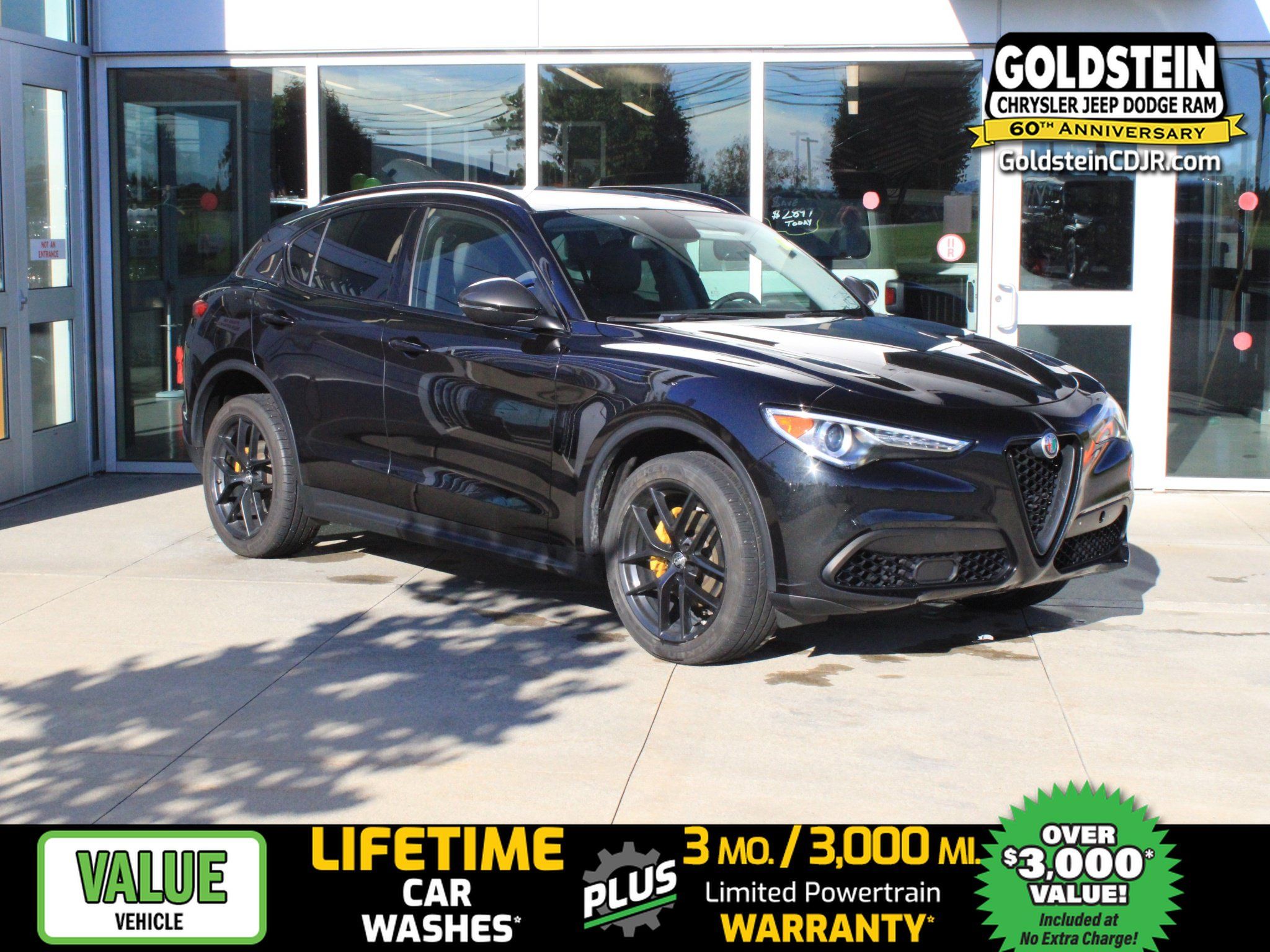 Used 2019 Alfa Romeo Stelvio AWD w/ Nero Edizione image 1