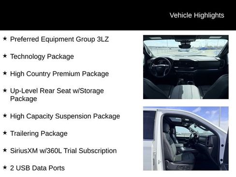 Used 2025 Chevrolet Silverado 1500 High Country w/ High Country Premium Package image 12