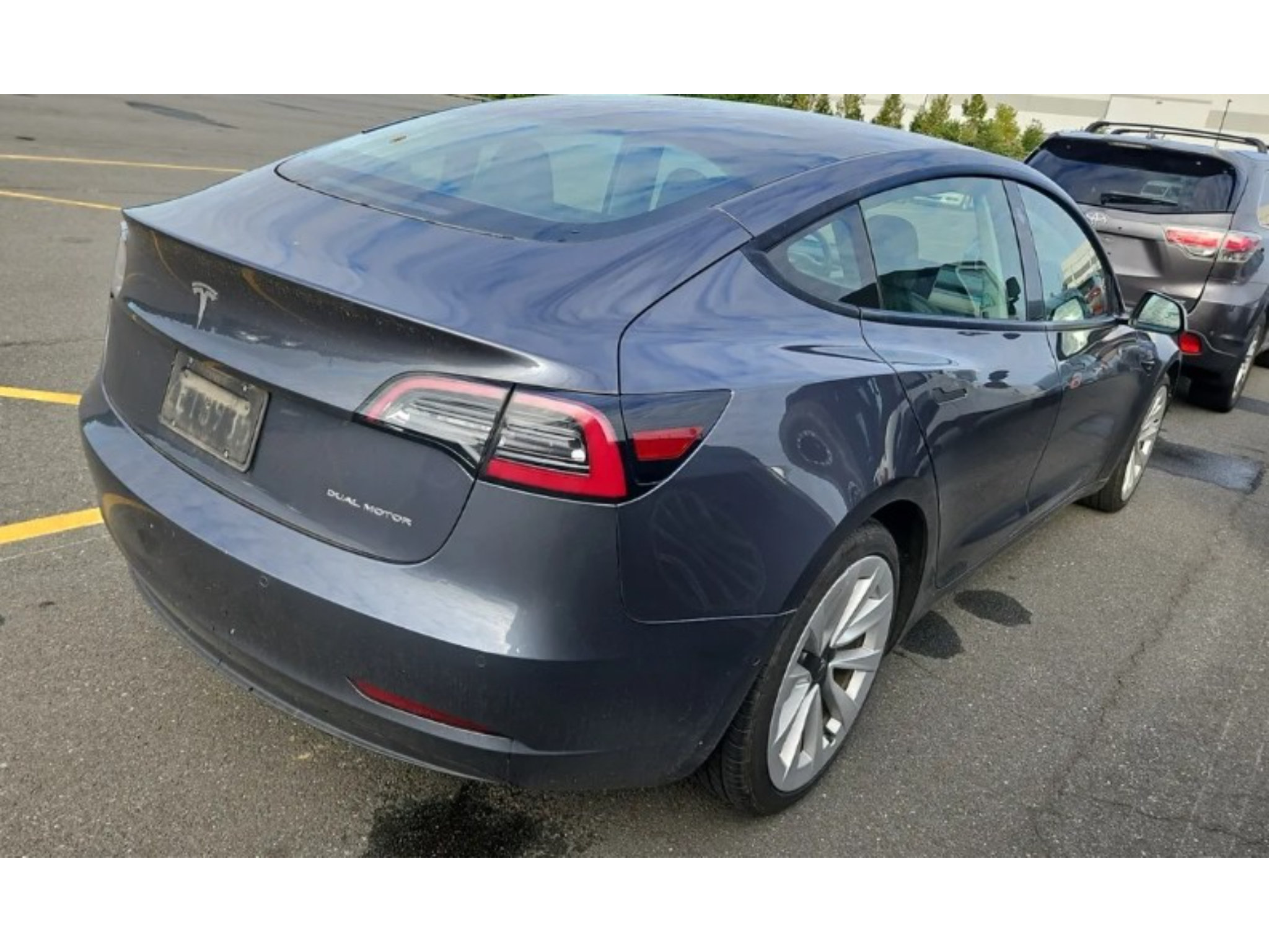 Used 2021 Tesla Model 3 Long Range AWD/4WD image 3