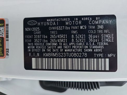 New 2026 Hyundai Palisade Calligraphy image 36