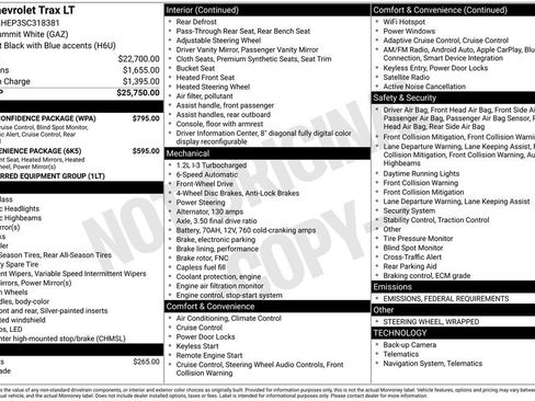 New 2025 Chevrolet Trax LT w/ Driver Confidence Package image 32