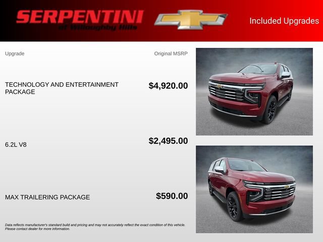 New 2026 Chevrolet Tahoe Premier AWD/4WD image 22