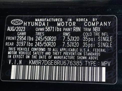 Used 2024 Hyundai Palisade Calligraphy image 32