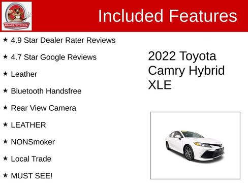 Used 2022 Toyota Camry XLE image 4