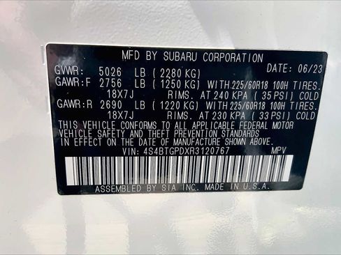 Used 2024 Subaru Outback Touring XT AWD/4WD image 34