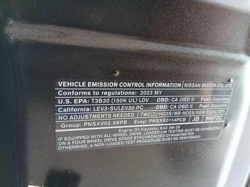 Used 2023 Nissan Altima 2.5 SV FWD image 34