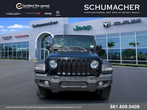 Used 2021 Jeep Wrangler Unlimited Sport w/ Sun And Sound Package AWD/4WD image 2