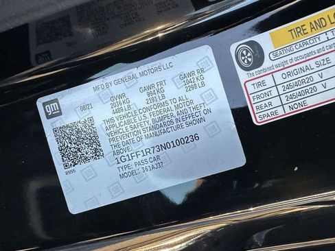 Certified 2022 Chevrolet Camaro LT w/ RS Package image 32