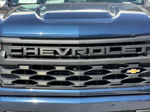 Used 2022 Chevrolet Silverado 1500 Custom w/ LPO, Dark Essentials Package RWD image 34
