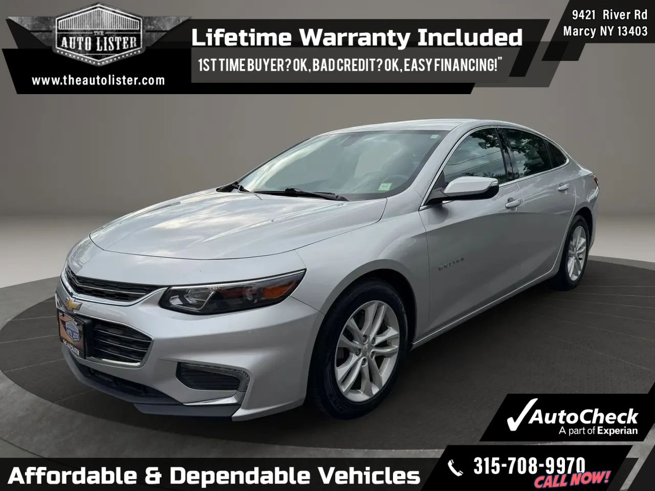 Used 2017 Chevrolet Malibu LT FWD image 1