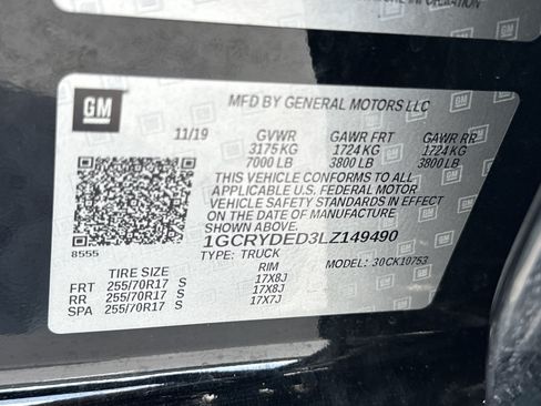 Used 2020 Chevrolet Silverado 1500 LT w/ Trailering Package AWD/4WD image 28
