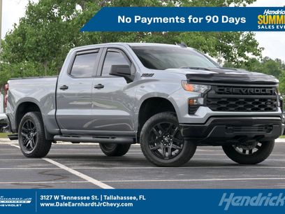 Used 2025 Chevrolet Silverado 1500 Custom Trail Boss w/ Turbomax Blackout Package
