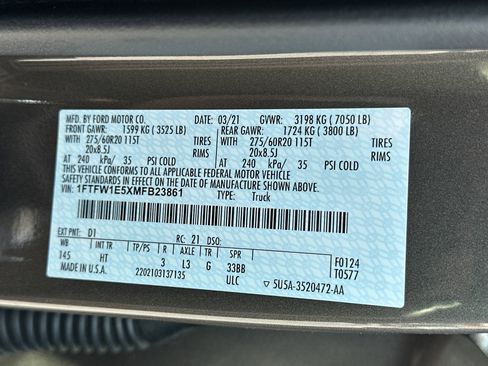 Used 2021 Ford F150 Lariat image 27