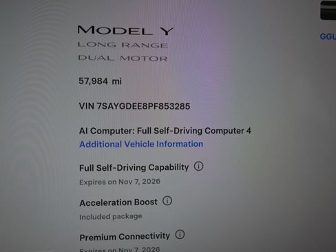 Used 2023 Tesla Model Y Long Range AWD/4WD image 8