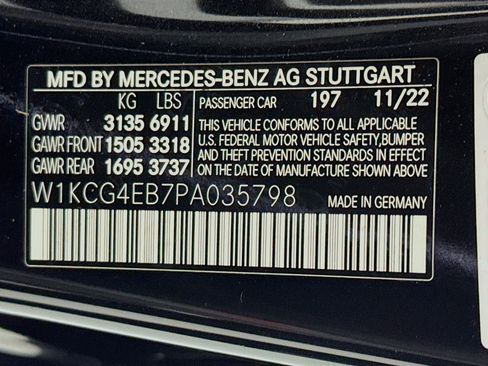 Certified 2023 Mercedes-Benz EQS 580 4MATIC Sedan image 25