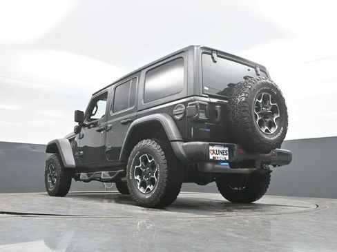 Used 2022 Jeep Wrangler Unlimited Rubicon 4xe w/ Steel Bumper Group AWD/4WD image 52