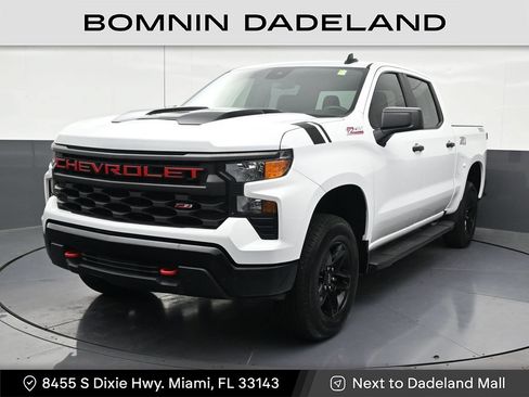 Used 2025 Chevrolet Silverado 1500 Custom Trail Boss AWD/4WD image 1